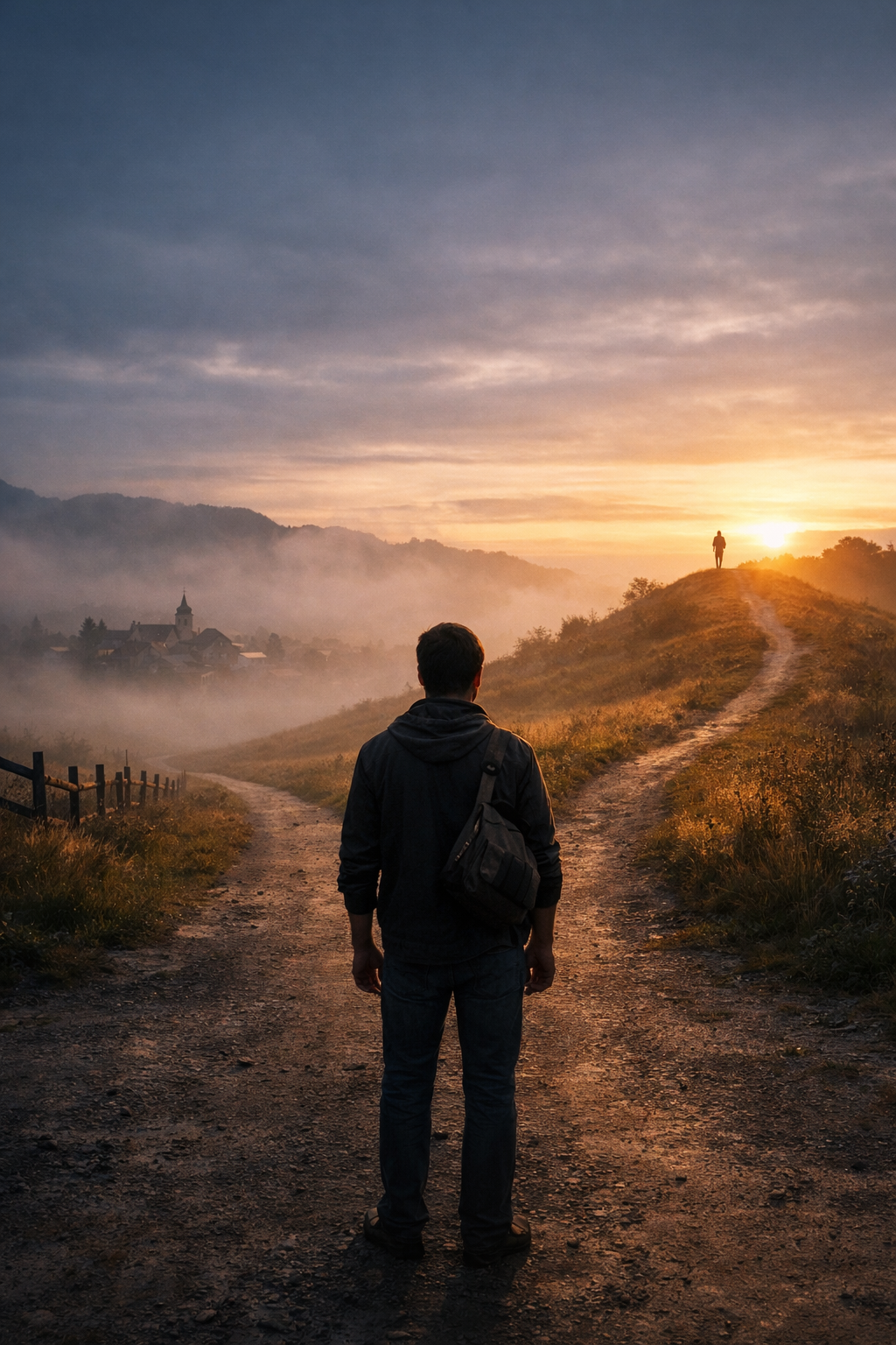 Dreamer reflection on living life or only dreaming it