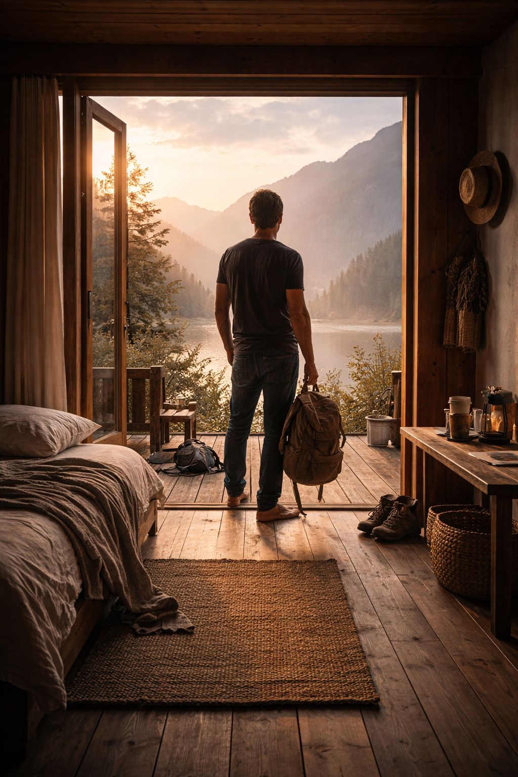 Dreamer thought about needing less and letting go